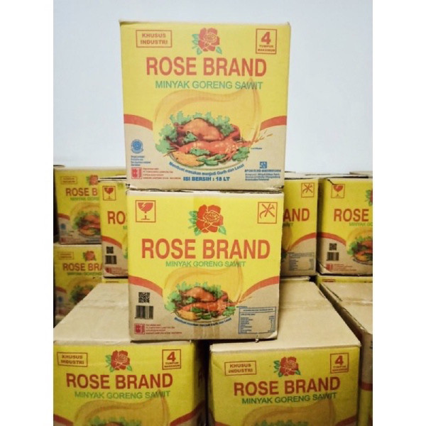 Rose Brand Minyak Goreng BIB 18 Liter